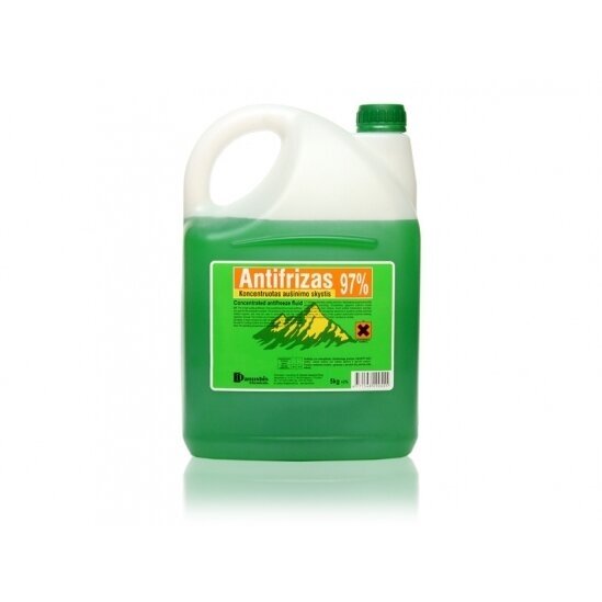 Koncentruotas antifrizas DANUSHIS CHEMICALS, 5kg Koncentruotas antifrizas DANUSHIS CHEMICALS, 5kg