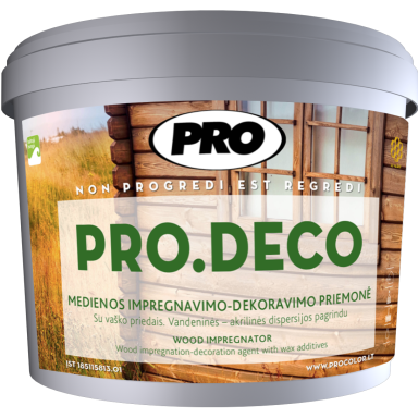 Medienos impregnantas PRO Pro.Deco, 5l ąžuolo sp.