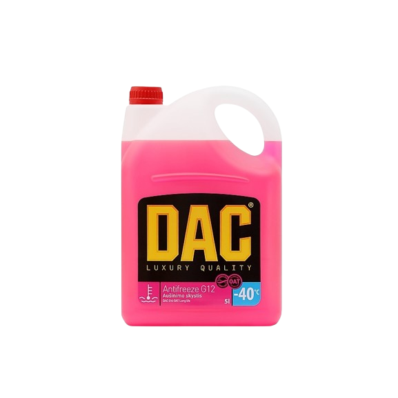 Antifrizas DAC G12 OAT Long Life, 5l Antifrizas DAC G12 OAT Long Life, 5l