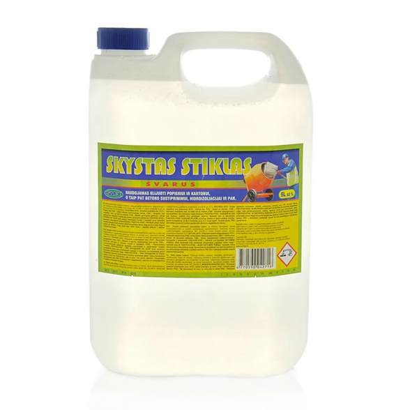 Skystas stiklas SAVEX, 5l Skystas stiklas SAVEX, 5l