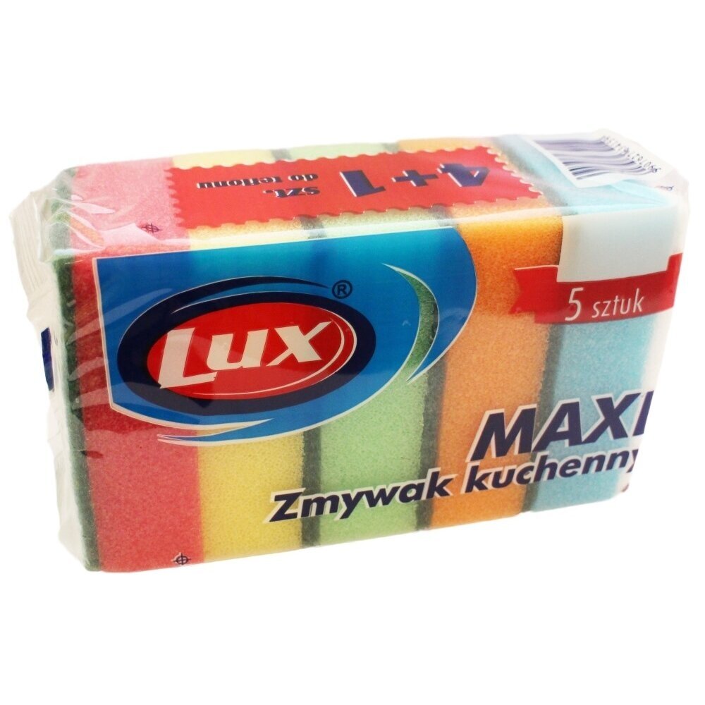 Virtuvinės kempinės LUX Maxi, 5vnt Virtuvinės kempinės LUX Maxi, 5vnt