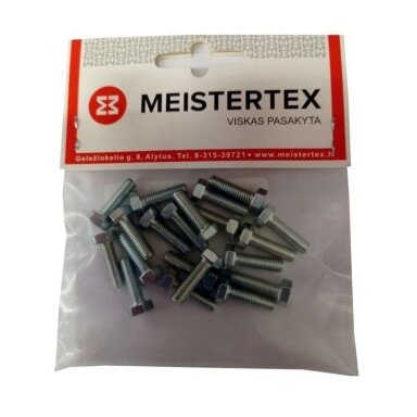 Varžtas DIN933 5x16mm MEISTERTEX (20vnt)