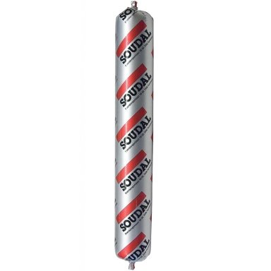 Silikoninis hermetikas SOUDAL Silirub 2, neutralus, 600ml pilka sp.