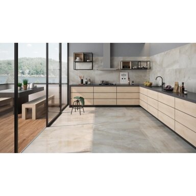 Akmens masės plytelės Naza Taupe, 60x120 cm Akmens masės plytelės Naza Taupe, 60x120 cm