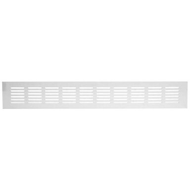 Aliuminės ventiliacinės grotelės EUROPLAST RA640, 60x400mm balta sp. Aliuminės ventiliacinės grotelės EUROPLAST RA640, 60x400mm balta sp.
