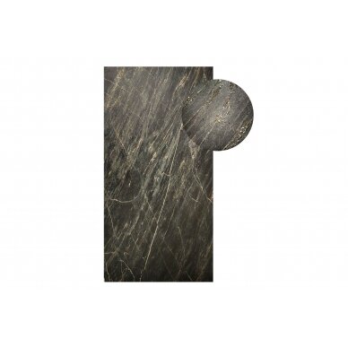 Akmens masės plytelės Grande Precious Wilton Graphite, 60x120 cm