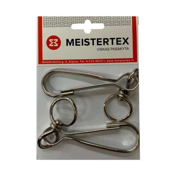 Sąsaga DIN 4293 60mm MEISTERTEX (2vnt) Sąsaga DIN 4293 60mm MEISTERTEX (2vnt)