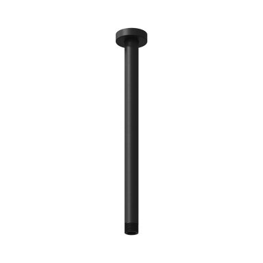 704.21BLM Dušo galvutės išvadas 30 cm, Black Matt 704.21BLM Dušo galvutės išvadas 30 cm, Black Matt