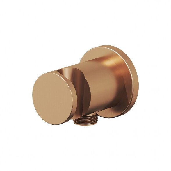 706.60RGB Potinkinis dušo išvadas su dušo laikikliu, Rose Gold Brushed