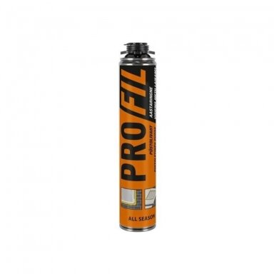 Sandarinimo putos SOUDAL Profil Gunfoam All Season, 750ml Sandarinimo putos SOUDAL Profil Gunfoam All Season, 750ml