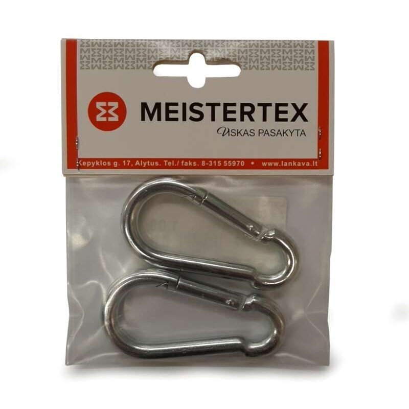 Lyno tvirtinimo karabinas 7x70mm MEISTERTEX (2vnt)