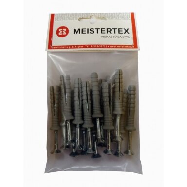 Kaištis su kalamu medsraigčiu Sormat 8x120mm MEISTERTEX (10 vnt)