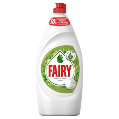 Indų ploviklis FAIRY Apple, 900ml Indų ploviklis FAIRY Apple, 900ml