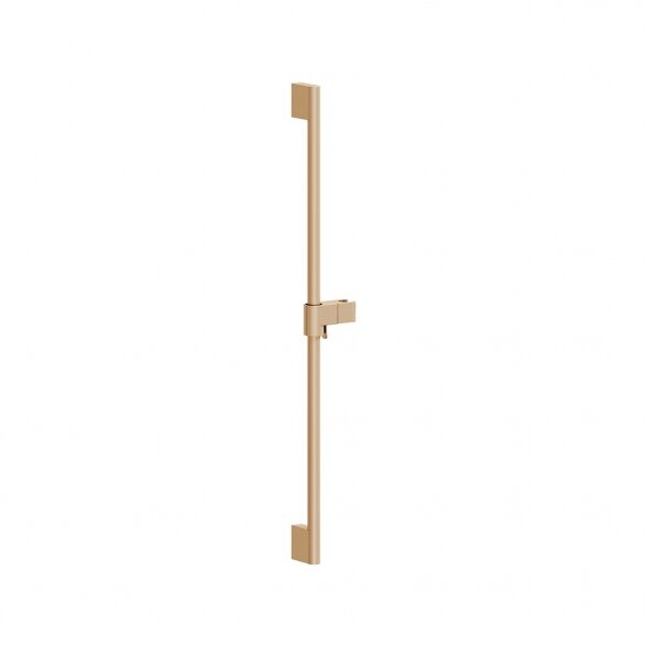 974.60RGB Dušo stovas Chrome su reguliuojamu laikikliu 70 cm, Rose Gold Brushed