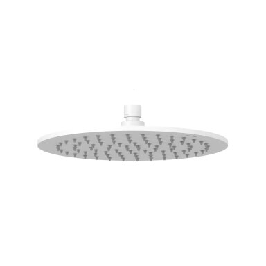 Apvali dušo galvutė RAVAK 985.10WHM, 250mm matinė balta sp.