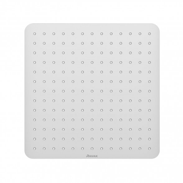Kvadratinė dušo galvutė RAVAK 982.02CR, 40x40cm chromo sp. 1