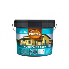Dažai PINOTEX Wood Paint Aqua, 9l geltoni