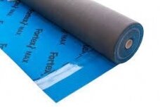 Fortex Extra + 2 Tape difuzinė plėvelė, 1,5m x 50m, (75m2) (mėlyna/pilka)