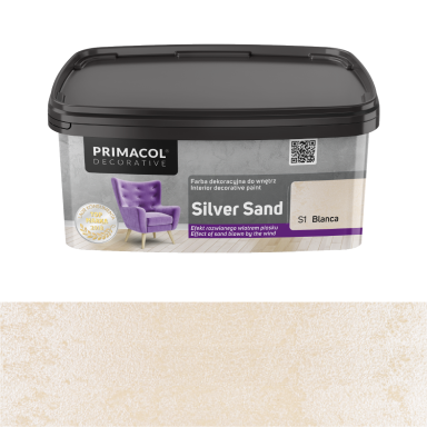 Struktūriniai dažai PRIMACOL Decor Silver Sand S1, 1l Blanca Struktūriniai dažai PRIMACOL Decor Silver Sand S1, 1l Blanca