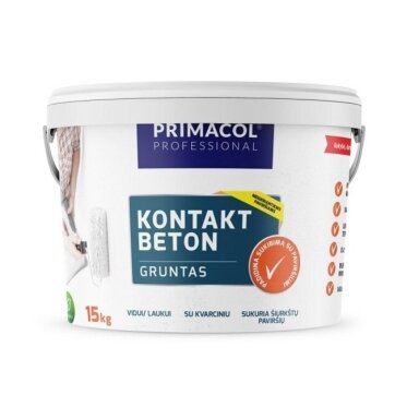 Gruntas PRIMACOL Beton Kontakt, 1,5 kg Gruntas PRIMACOL Beton Kontakt, 1,5 kg