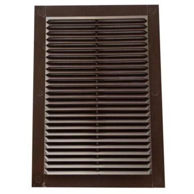 Ventiliacinės grotelės VENTS MV125-1SR, 170x238mm ruda sp.