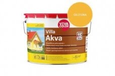 Dažai matiniai medienai Vivacolor Villa-Akva 502X geltona 3 l