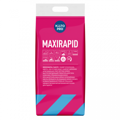 Išlyginamasis grindų mišinys KIILTO Maxirapid 1-30mm, 20kg
