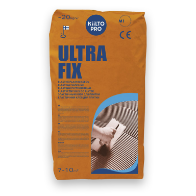 Klijai plytelėms KIILTO Ultra Fix, 20kg Klijai plytelėms KIILTO Ultra Fix, 20kg