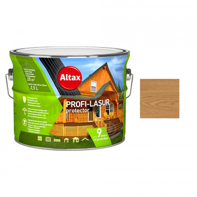 Medienos impregnantas ALTAX Profi Lasur, 2,5l ąžuolo sp. Medienos impregnantas ALTAX Profi Lasur, 2,5l ąžuolo sp.