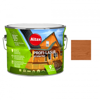 Medienos impregnantas ALTAX Profi Lasur, 2,5l tiko sp.