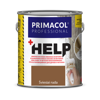 Renovaciniai dažai PRIMACOL Help, 2,5l šviesiai ruda sp.