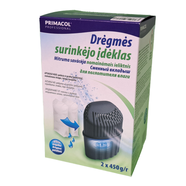 Įdėklas drėgmės surinkėjui PRIMALCOL, 2x450g Įdėklas drėgmės surinkėjui PRIMALCOL, 2x450g