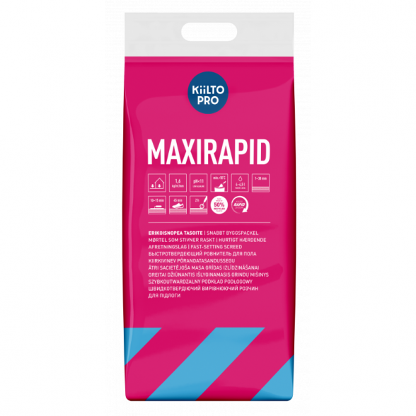 Išlyginamasis grindų mišinys KIILTO Maxirapid 1-30mm, 20kg Išlyginamasis grindų mišinys KIILTO Maxirapid 1-30mm, 20kg