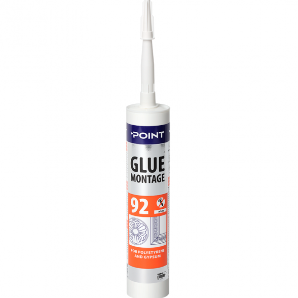 Klijai POINT Glue Montage 92, 280ml balta sp.