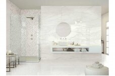 Sienų plytelės Marbleplay Decoro Naos Travertino,  30x90  cm