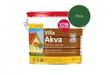 Dažai matiniai medienai VivacolorVilla-Akva 335X žalia 2,7 l