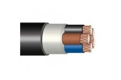 Varinis jėgos kabelis su PVC izoliacija CYKY 5X4