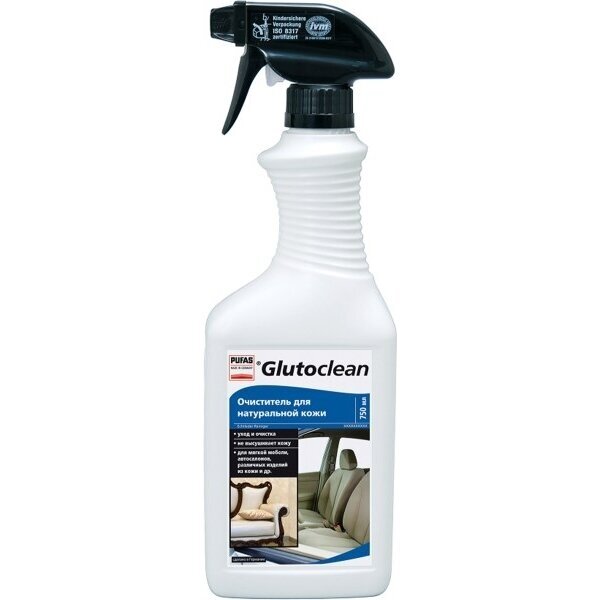 Natūralios odos valiklis PUFAS Glutoclean, 750ml Natūralios odos valiklis PUFAS Glutoclean, 750ml