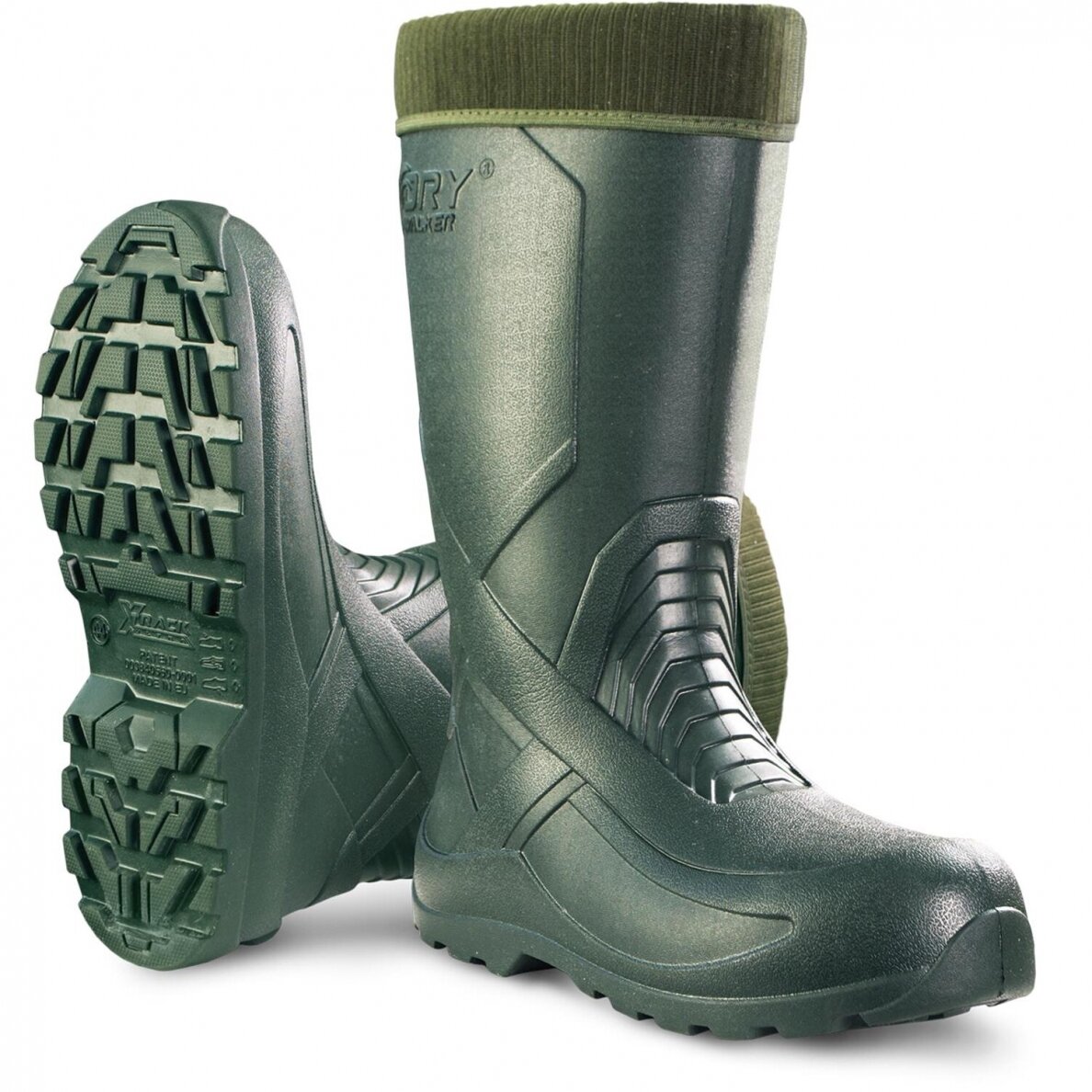 Guminiai batai DRY WALKER Xtrach, 36 dydis žalia sp.