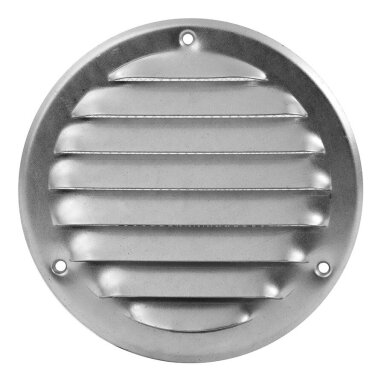 Grotelė metalinė cinkuota EUROPLAST MR100Zn, Ø100mm