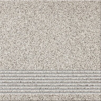 Akmens masės pakopinės plytelės Milton Grey, 29,7x29,7x8 cm
