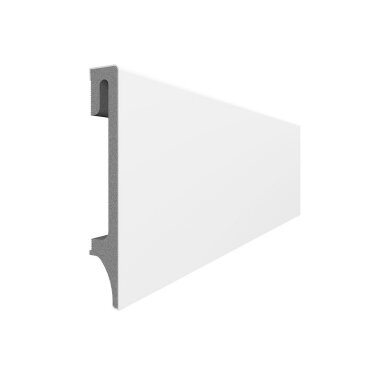 Grindjuostė PVC VOX Espumo, 250 x 10 x 1,6 cm, balta sp. (401)