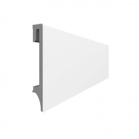 Grindjuostė PVC VOX Espumo, 250 x 10 x 1,6 cm, balta sp. (401) Grindjuostė PVC VOX Espumo, 250 x 10 x 1,6 cm, balta sp. (401)