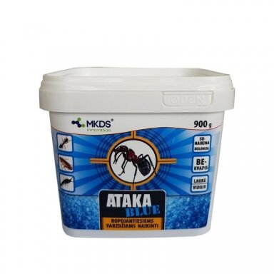 Insekticidas skruzdėms naikinti MKDS Ataka Blue, 900g