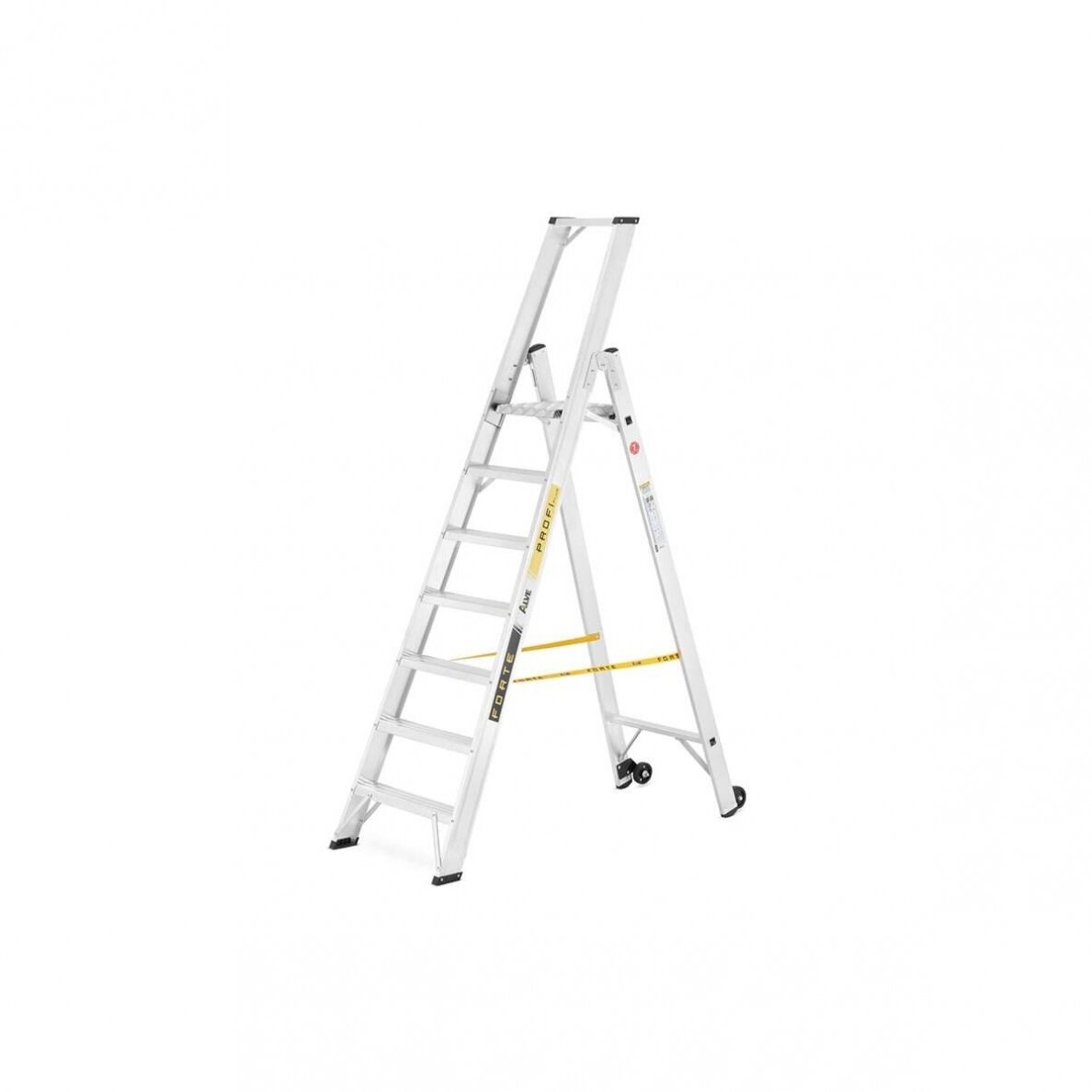 Kopėčios FORTE 147-242cm 7 pakopos Kopėčios FORTE 147-242cm 7 pakopos