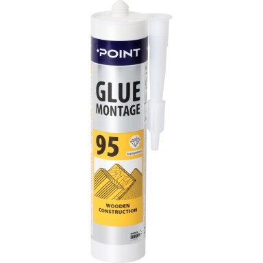 Klijai medienai POINT 95, 280ml skaidri sp. Klijai medienai POINT 95, 280ml skaidri sp.
