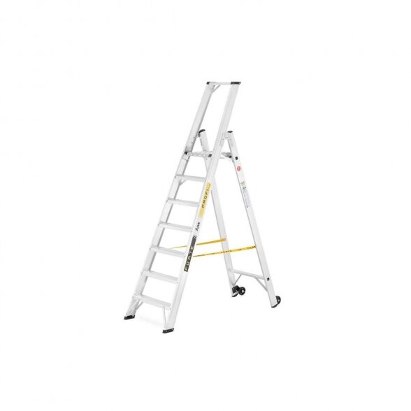 Kopėčios FORTE 147-242cm 7 pakopos Kopėčios FORTE 147-242cm 7 pakopos