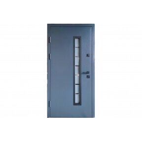 Lauko durys MAGDA T15-148 K86, 860x2050mm pilka sp.