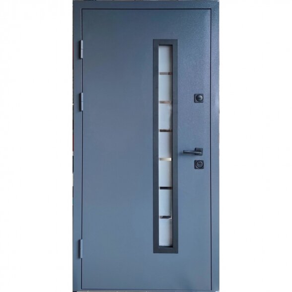 Lauko durys MAGDA T15-148 D86, 860x2050mm pilka sp. Lauko durys MAGDA T15-148 D86, 860x2050mm pilka sp.