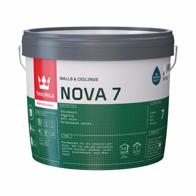 Dažai TIKKURILA Nova 7 A bazė, 2,7l Dažai TIKKURILA Nova 7 A bazė, 2,7l